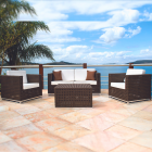 Sof&aacute; Cancun 02 Lugares em Fibra Sint&eacute;tica