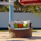 Chaise Ubatuba em Fibra Sint&eacute;tica