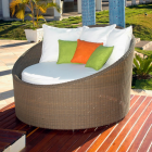 Chaise Ubatuba em Fibra Sint&eacute;tica