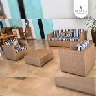 Mesa de Centro Cancun em Fibra Sint&eacute;tica