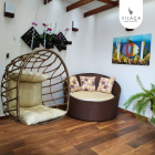 Chaise Ubatuba em Fibra Sint&eacute;tica