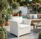 Poltrona Barra em Fibra Sint&eacute;tica