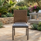 Cadeira Camila em Fibra Sint&eacute;tica Estofado Baixo