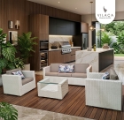 Poltrona Cancun em Fibra Sint&eacute;tica