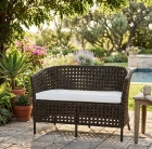 Sof&aacute; Canoas 02 Lugares em Fibra Sint&eacute;tica