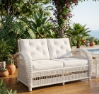 Sof&aacute; Ipanema 02 Lugares em Fibra Sint&eacute;tica