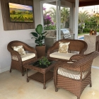 Poltrona Itaip&uacute; em Fibra Sint&eacute;tica