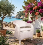 Poltrona Itaip&uacute; em Fibra Sint&eacute;tica