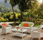 Sof&aacute; Itaip&uacute; 03 Lugares em Fibra Sint&eacute;tica